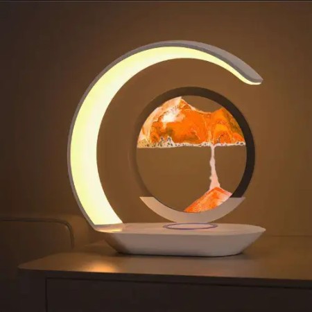 Wireless 3D Charging Table Lamp